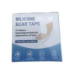 Silicone Scar Tape Roll 1.6" x 120" Medical Grade Reusable Scar Sheets NEW